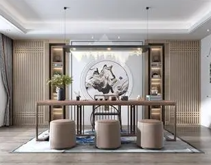 怒江新中式风格茶室如何规划设计